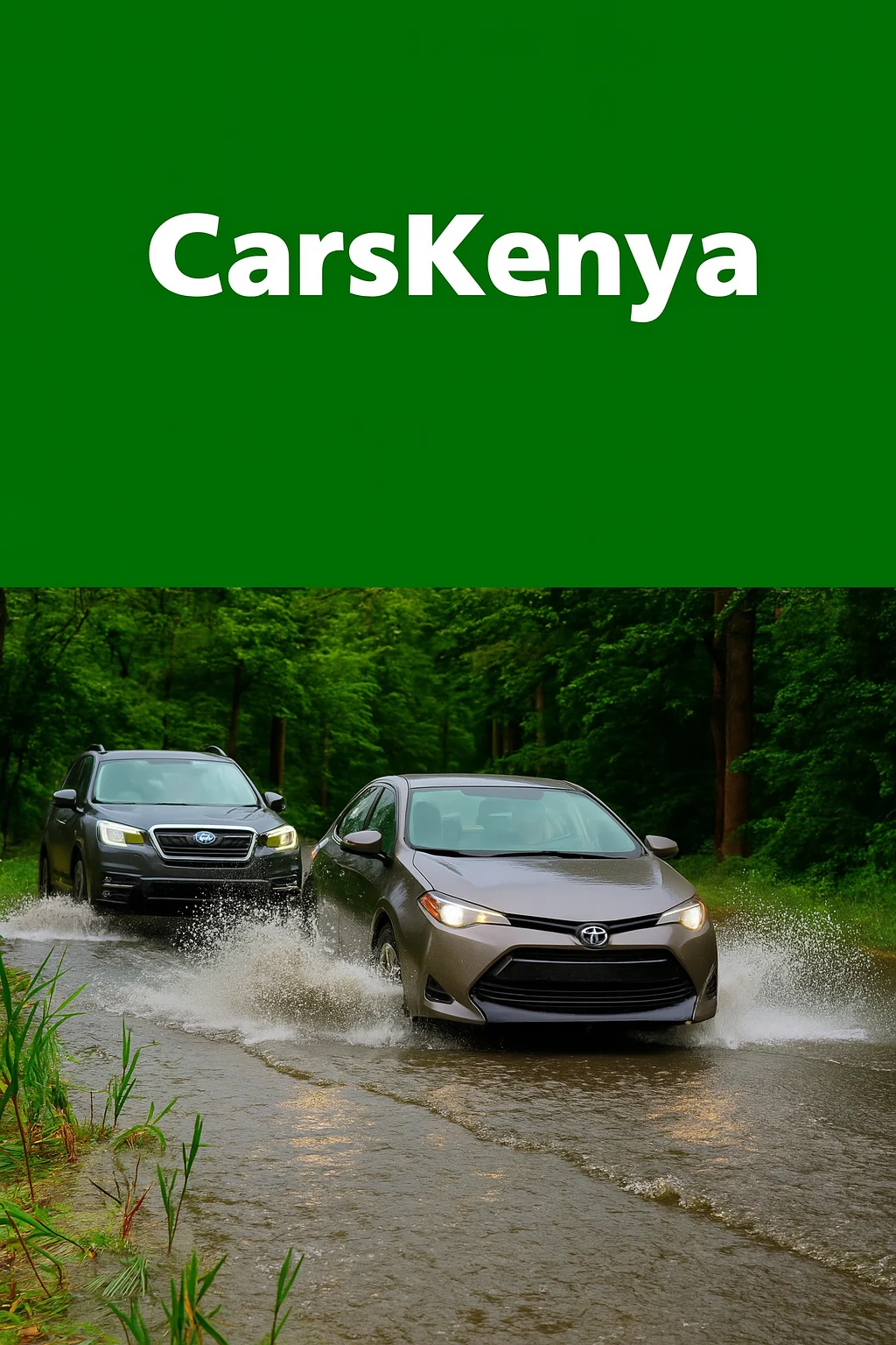 Flood-Damaged Car