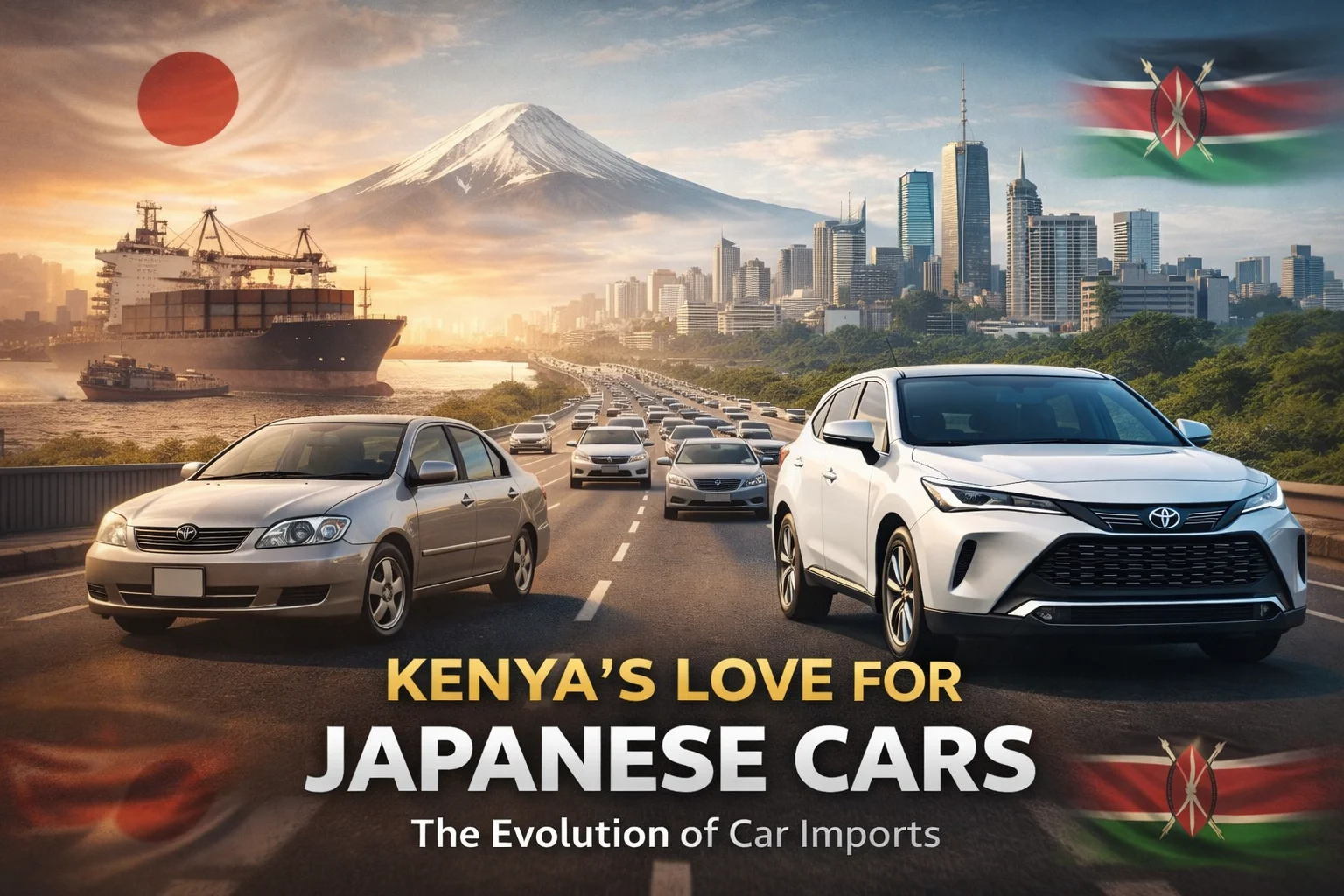 History of Japanese Car Imports to Kenya: How the Market Evolved (and Why It’s Still Winning)