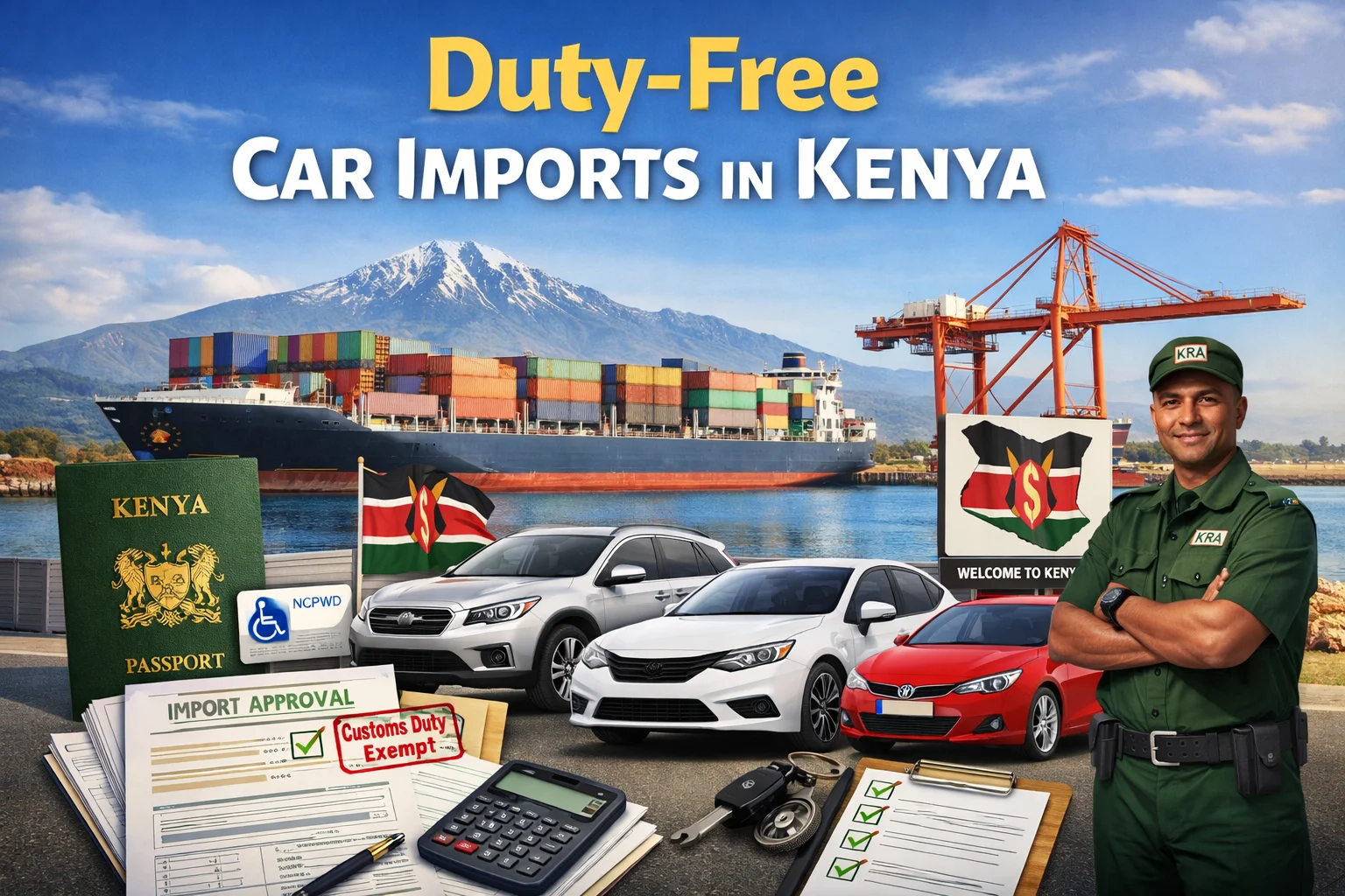 Duty Free Car Imports in Kenya – Complete Guide