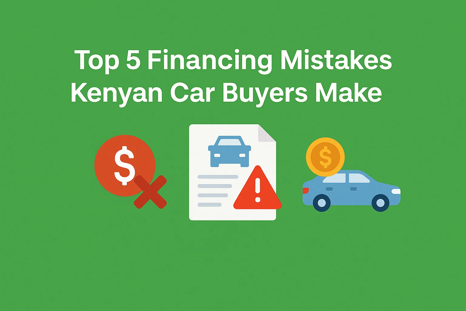 Top 5 Financing Mistakes Kenyan Car Buyers Make