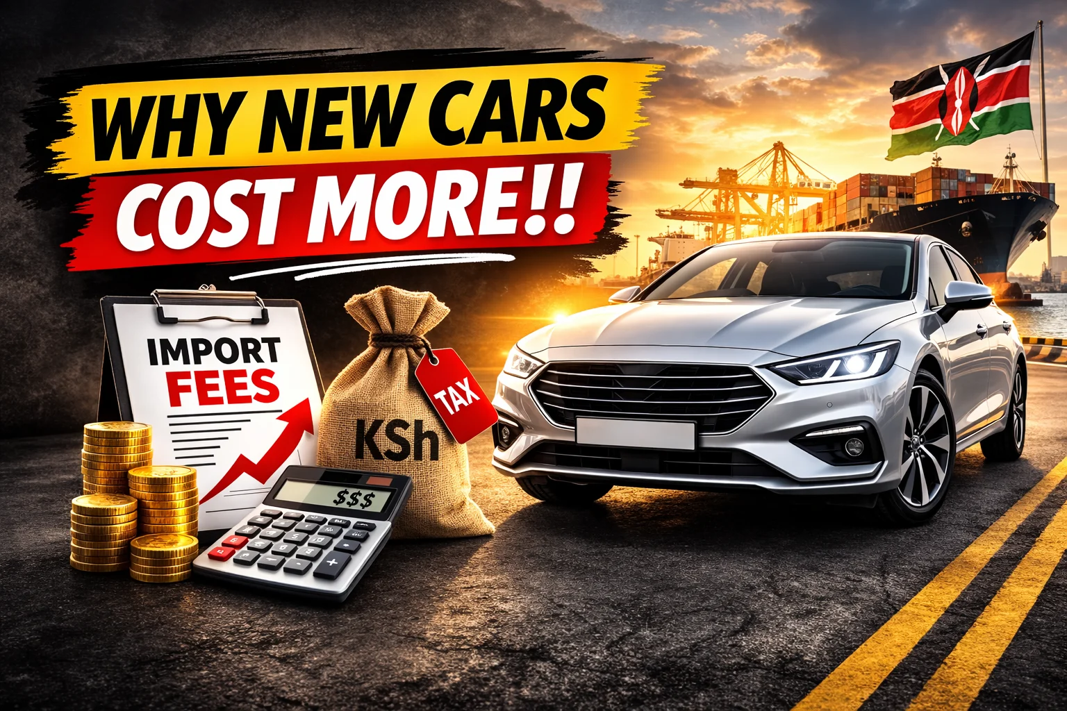 Why Newer Cars Attract Higher Import Fees in Kenya 